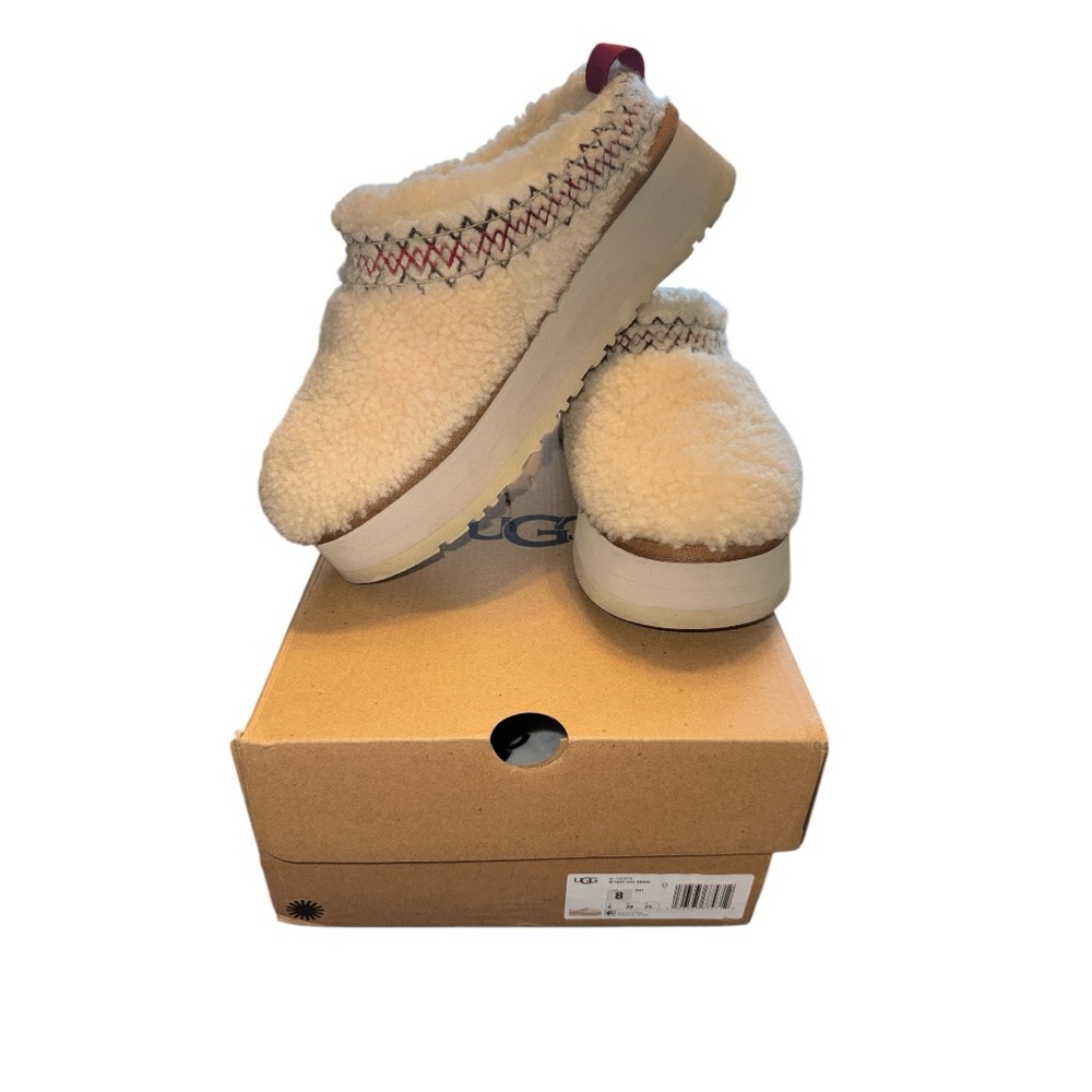 UGG women’s Tazz slipper Heritage braid platforms